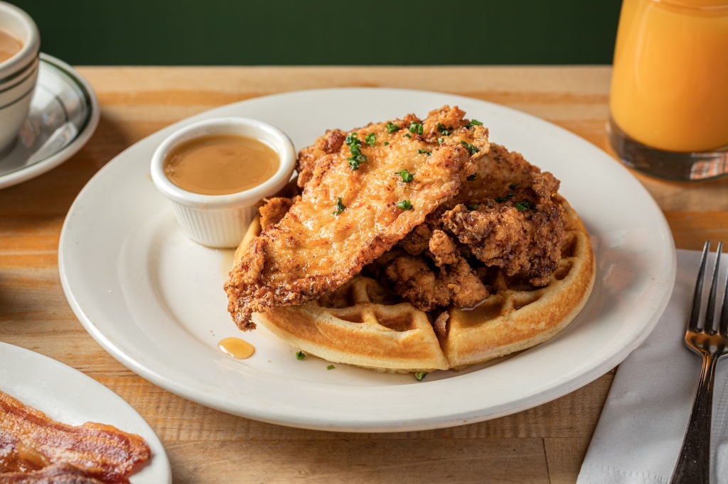 Fried Chicken and Waffle
