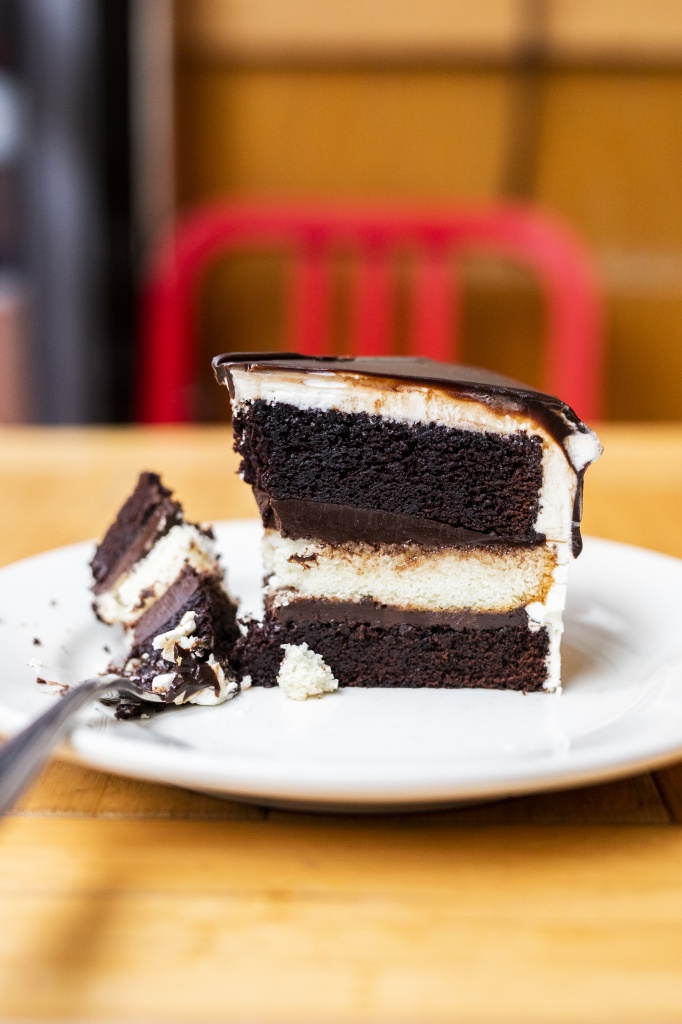 Black and White Layer Cake