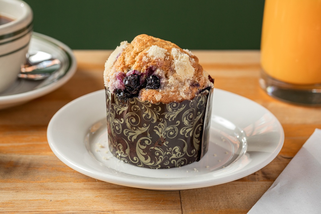 Blueberry Crumb Muffin