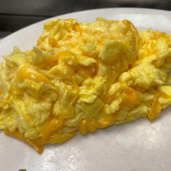Side: Scrambled Eggs with Cheddar Cheese