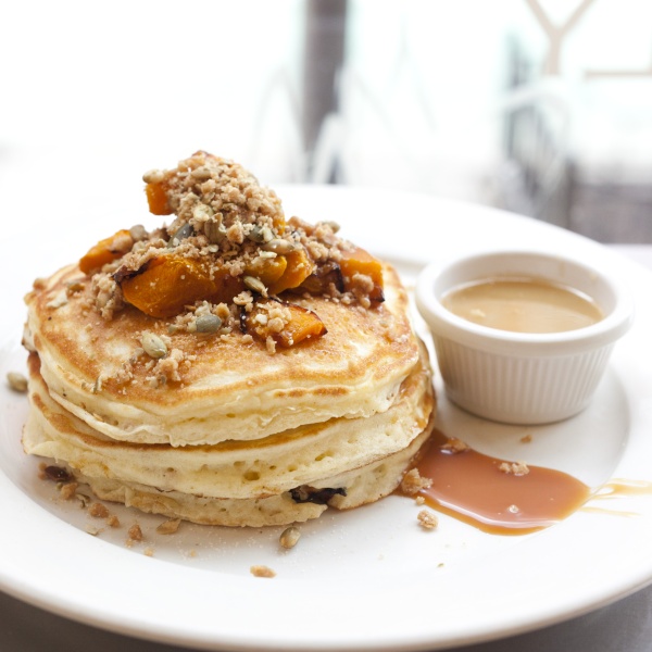 Japanese Pumpkin Pancakes 