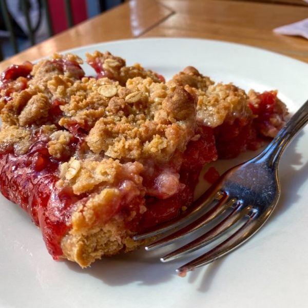 Cherry Crumb Pie
