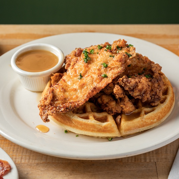 Fried Chicken and Waffle