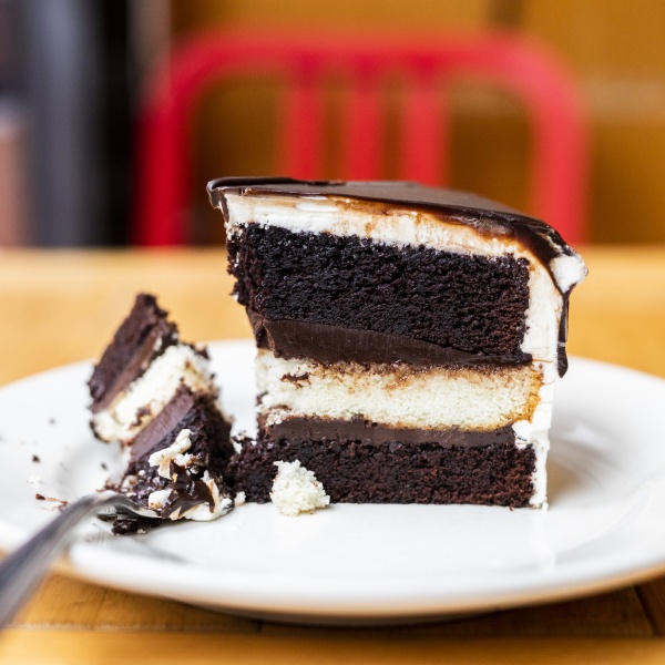 Black and White Layer Cake